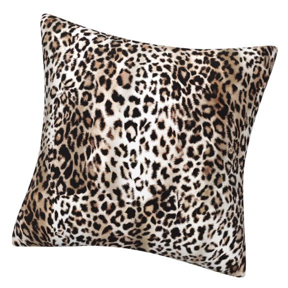 Color Print Throw Pillowcase Soft Short Plushie Cushion Cover Durability Machine Washable For Interior Decoration