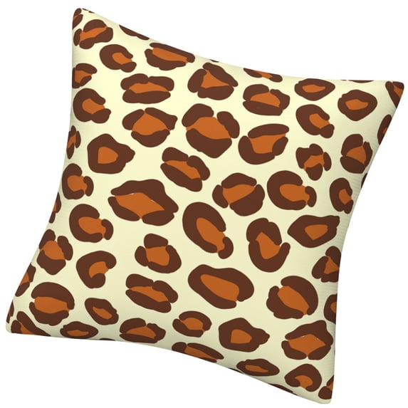 Color Print Throw Pillowcase Soft Short Plushie Cushion Cover ...