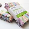 thumbnail image 1 of Kitchen Dishcloths 4pcs 11x12 inches Cotton Kitchen Dish Cloths Scrubbing Wash Cloths Sets, 1 of 6