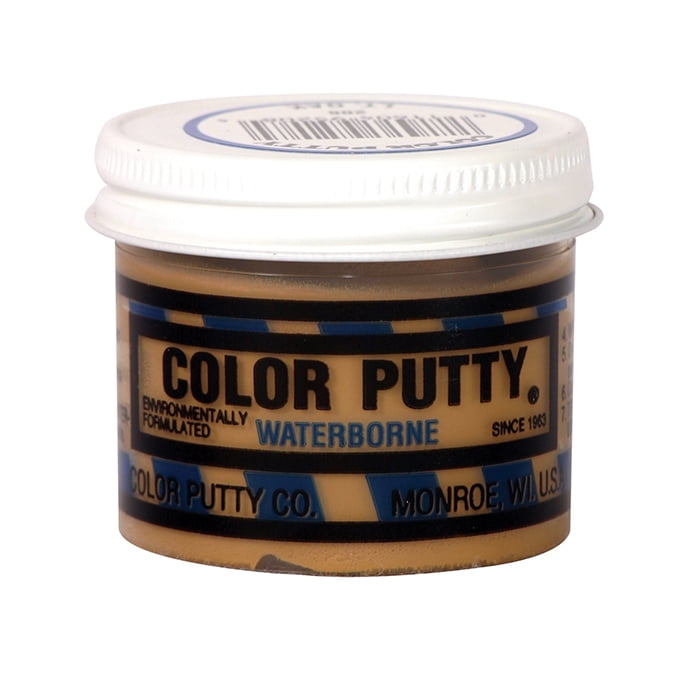 Color Putty 208 Water-Based Formula Color-Transmitted Putty, Light Oak ...