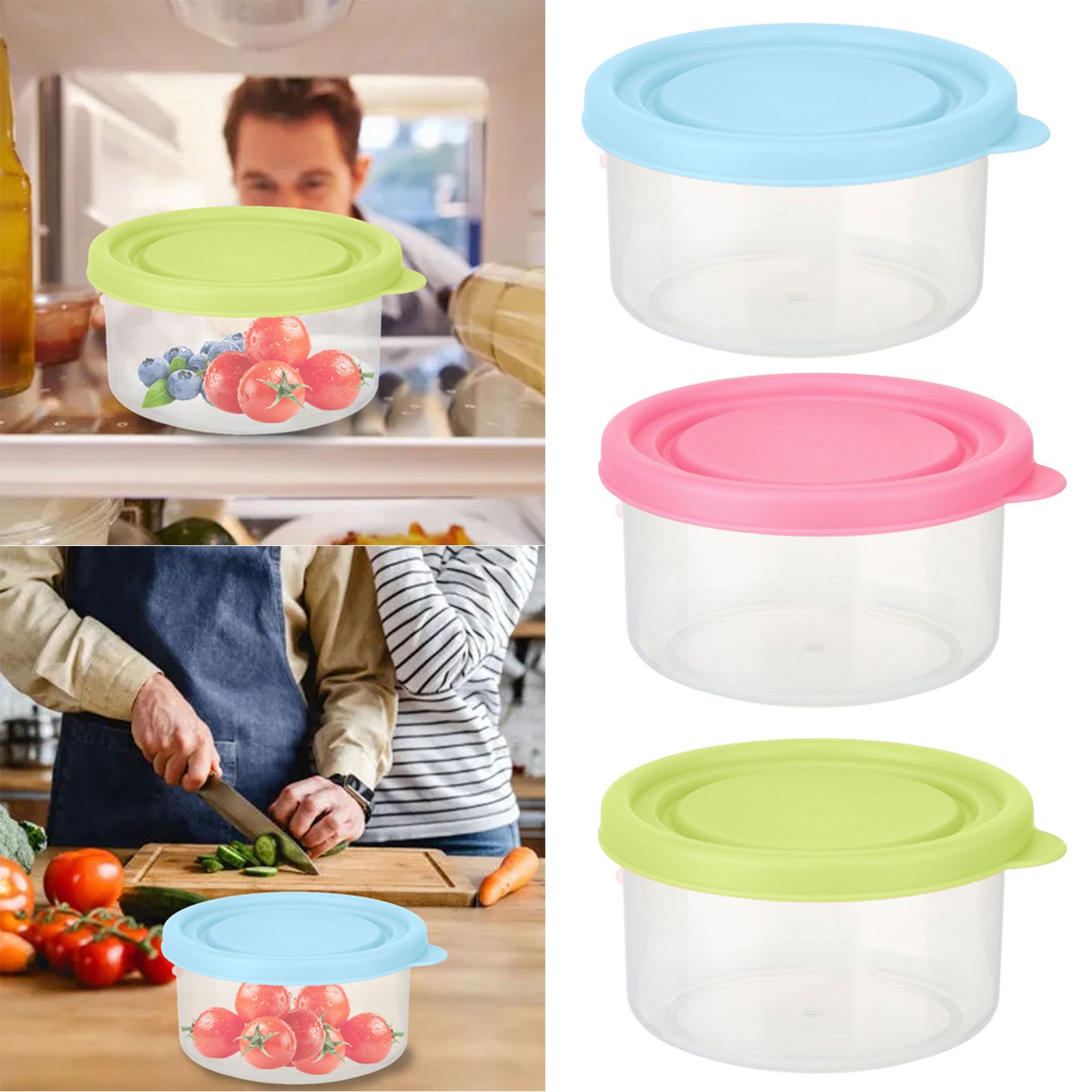 Random Cotainers Object Color Random Containers with Lids Small Food Storage Containers with ...