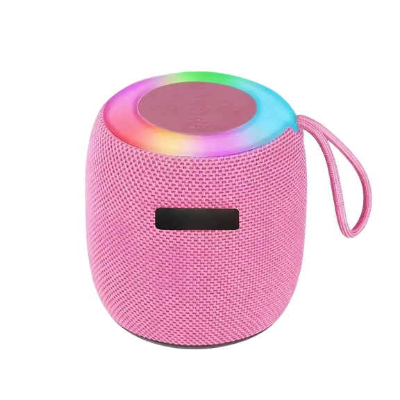 Color Rechargeable Bluetooth Speaker, Small Wireless Subwoofer, Portablefor Mini Speaker for Outdoor Sports and Camping, 3.54x3.39x3.39in