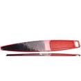 thumbnail image 1 of Color : Red , Diane Foot File , Hair Scalp - Pack of 3 w/ SLEEKSHOP Teasing Comb, 1 of 1