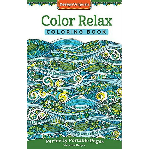 Pre-Owned Color Relax Coloring Book: Perfectly Portable Pages (Paperback) 1497201780 9781497201781