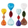 thumbnail image 1 of Color Sand Timers Glass, Set of 4, 1 of 3