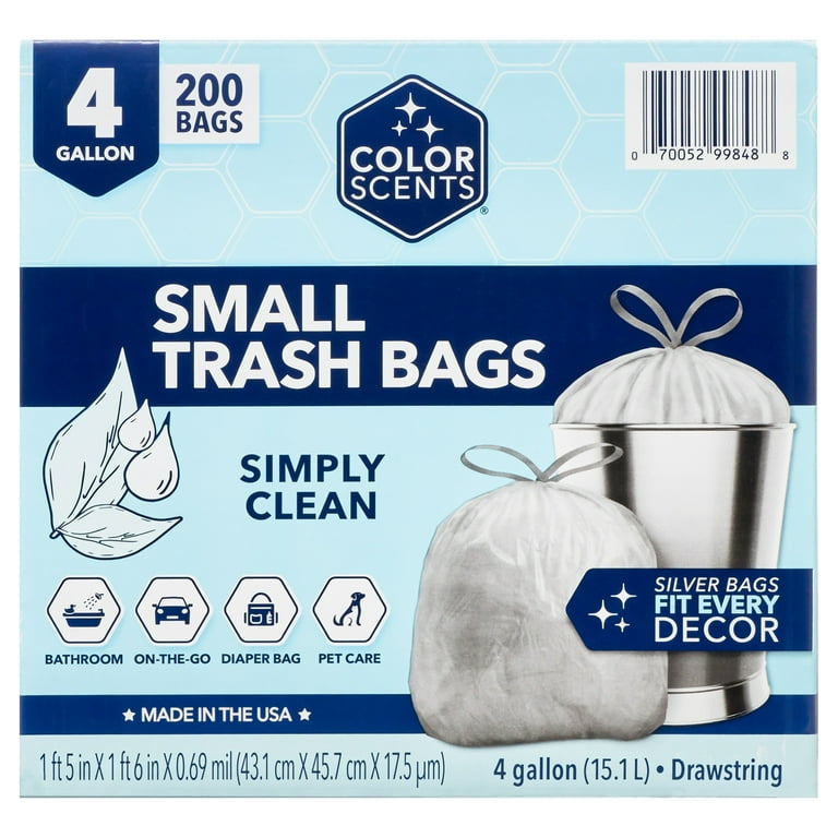Small trash best sale bags with handles