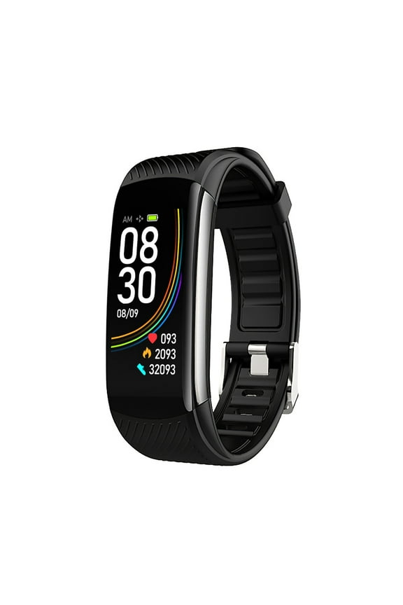 Color Screen Bluetooth Smart Bracelet - Heart Rate/Sleep Tracking, IP68 Waterproof - 13-Day Battery, Call Reminder - for Fitness and Daily Use