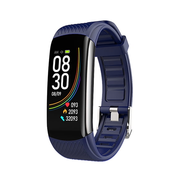 Color Screen Bluetooth Smart Bracelet - Heart Rate/Sleep Tracking, IP68 Waterproof - 13-Day Battery, Call Reminder - for Fitness and Daily Use