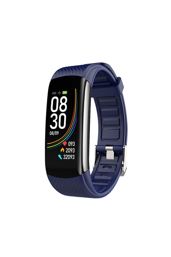 Color Screen Bluetooth Smart Bracelet - Heart Rate/Sleep Tracking, IP68 Waterproof - 13-Day Battery, Call Reminder - for Fitness and Daily Use