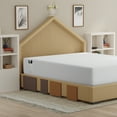 thumbnail image 1 of Color Sense 100% Cotton Percale Cool & Crisp 2-Piece Fitted Bedsheet Set Twin White, 1 of 9