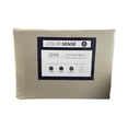 thumbnail image 1 of Color Sense 1200 Thread Count Cotton Rich Sheet Set, Beige, Queen, 1 of 2