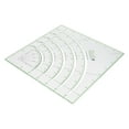 thumbnail image 1 of Color Sewing Ruler Acrylic Quilting Ruler Fabric Ruler Large Circle Template Circle Cutter Ruler, 1 of 6