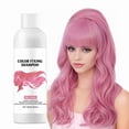 thumbnail image 1 of Color Shampoo Hair Dye, Pink Temporary Hair Color, Fast Wash-In Color with Plant Ingredients, Mild Formula for Daily Use, 100ml Hair Color Shampoo, 1 of 2