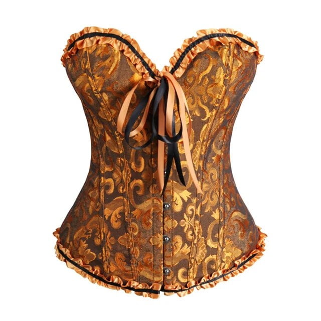 Color Shapewear Sexy Gothic Underbust Corset Women Lace Body Waist Plus