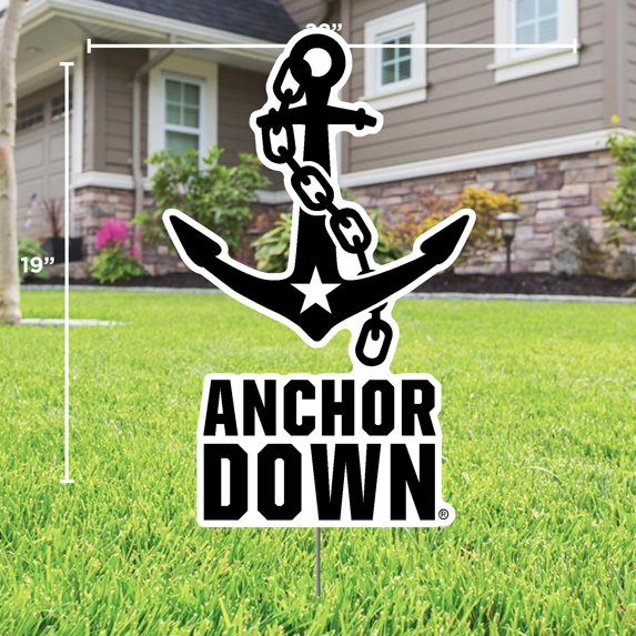 Color Shock Products Mascot Lawn Sign Compatible with Vanderbilt University