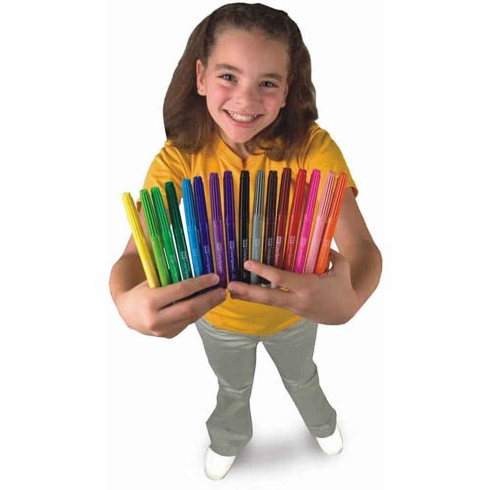 Color Splash! Broadline Markers PlusPack, 16 Colors, Pack of 256