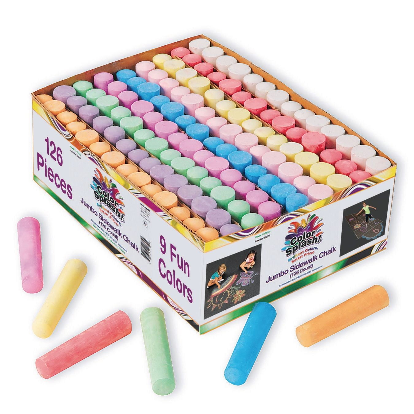 3inch Colored Chalk at Rs 300/box, Colored Chalk in Chittoor