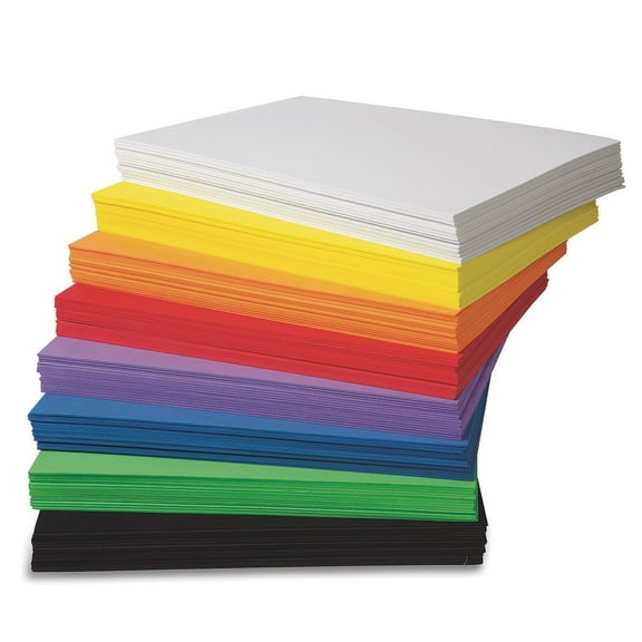 Color Splash! Jumbo Pack EVA Foam Sheet Assortment (Pack of 120)