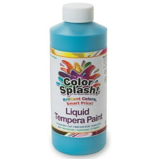 S&S Worldwide Color Splash! Liquid Tempera Bulk Paint, Set of 12 in 11  Bright Colors, 32-oz Easy-Pour Bottles, Great for Arts & Crafts, School