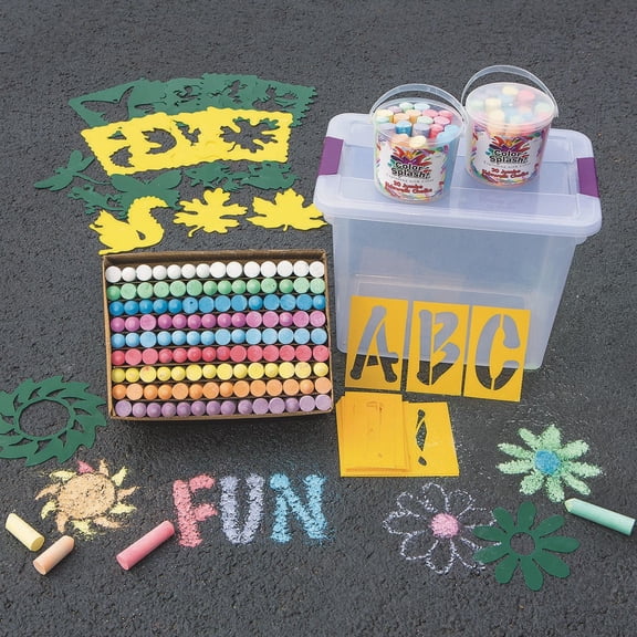 Color Splash! Sidewalk Chalk Easy Pack
