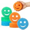 Color Sponges (6 PCS) ScratchFree Multipurpose Dish Sponges for