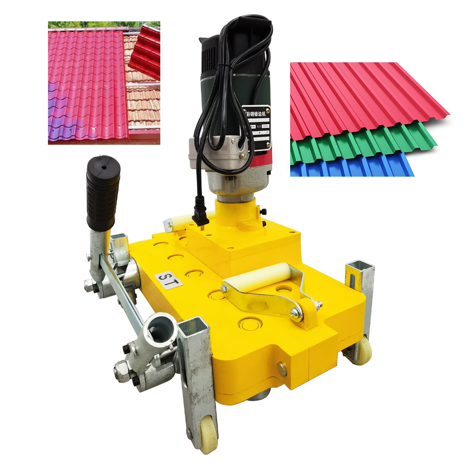 Color Steel Tile Edge Sewing Machine Small Portable Electric 220V 1PH