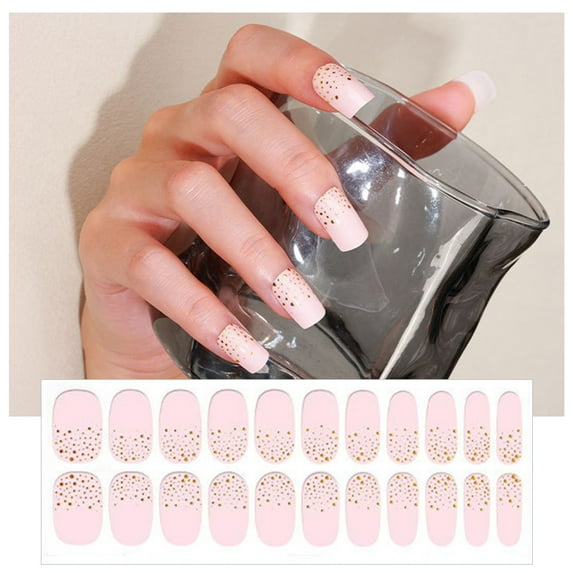 Color Street Space Case Nail Wraps Solid Color Nail Care Sticker Waterproof Nail Polish Adhesive Valentine's Day Nail Sticker
