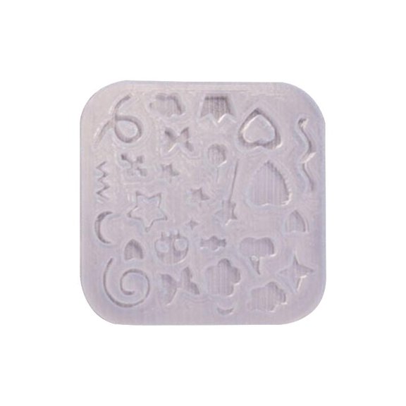Color Strip Quicksand Silicone Mold Epoxy Resin Casting Mold Pendant Jewelry