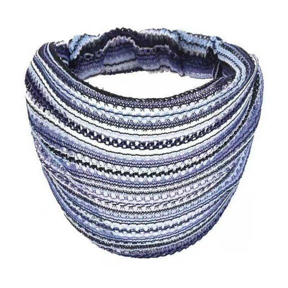 Color Stripe Wide Edge Hair Band Hair Scarf Face Hoop for Daily Korean Wear – Stylish and Versatile Headwear for Any Occasion