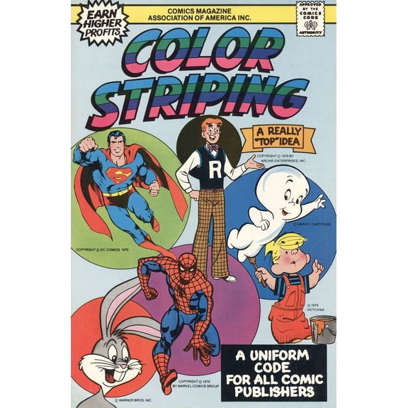 Color Striping #1 VF ; CMAA Comic Book