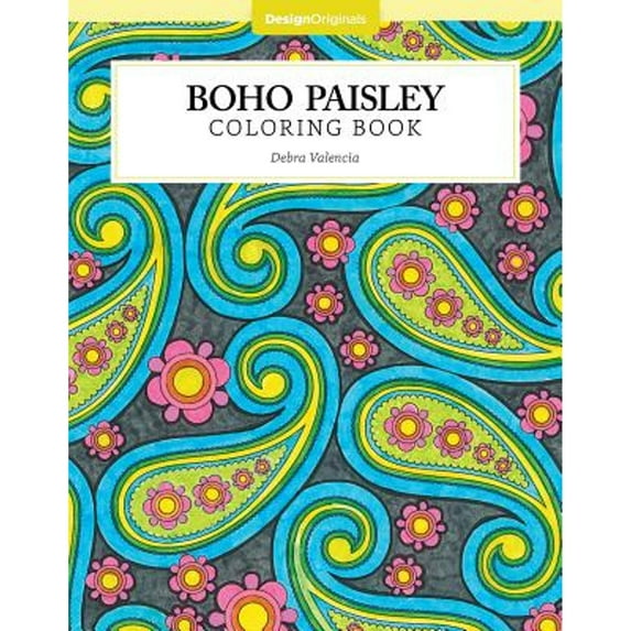 Pre-Owned Boho Paisley Coloring Book (Paperback) 1497200016 9781497200012