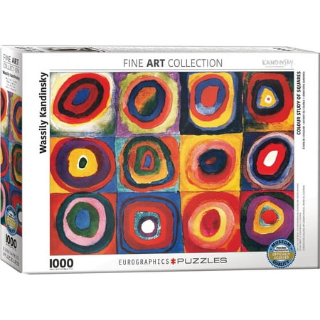 Color Study of Squares by Wassily Kandinsky 1000-Piece Puzzle