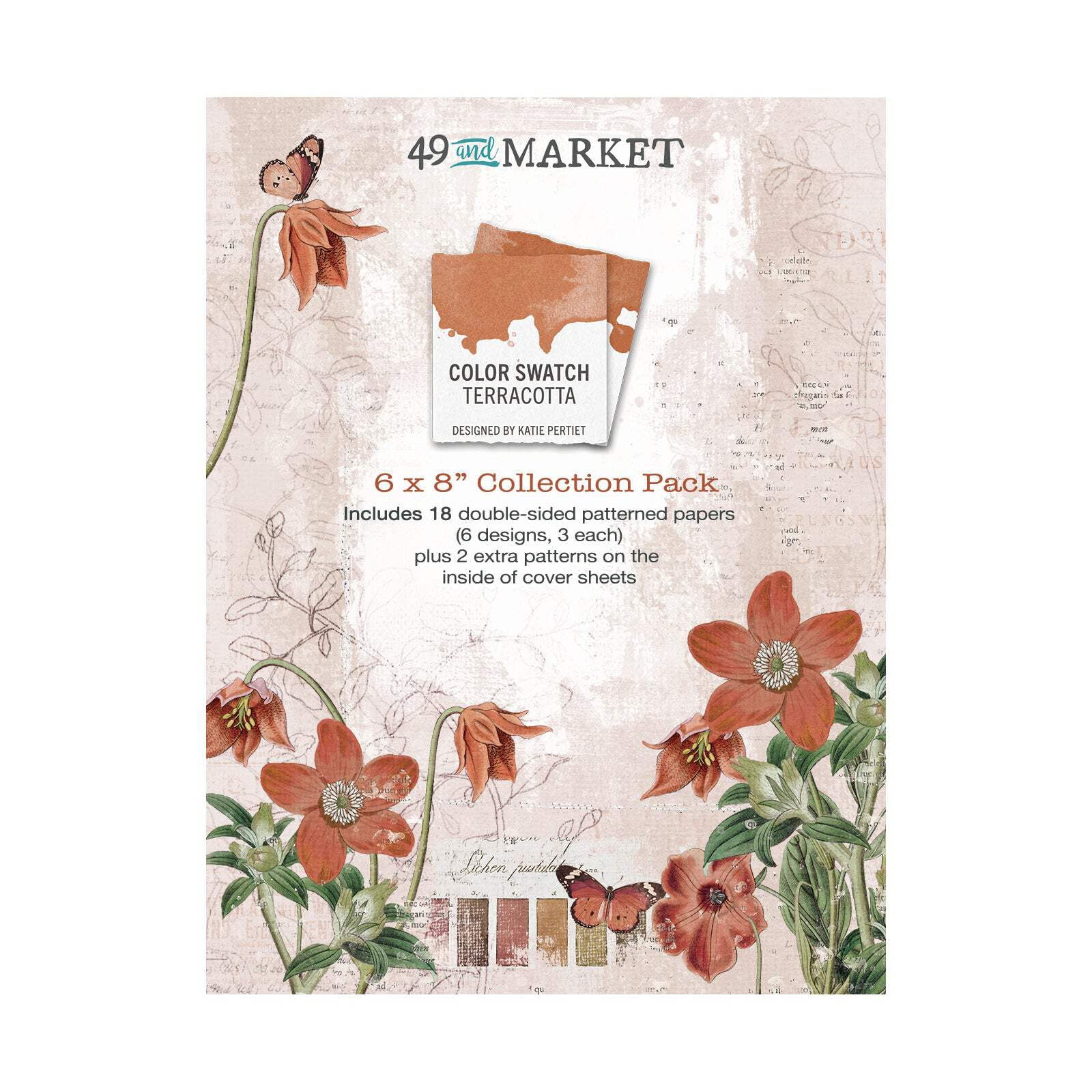 Color Swatch Terracotta 6x8 Paper Collection Pack - Walmart.com