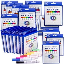Color Swell Washable Markers Bulk 20 Pack, 8 markers per pack, 160 total markers