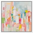 thumbnail image 1 of Color Symphony I Canvas Spring Abstracts by Art Remedy, White Frame, 30" x 30", 1 of 7