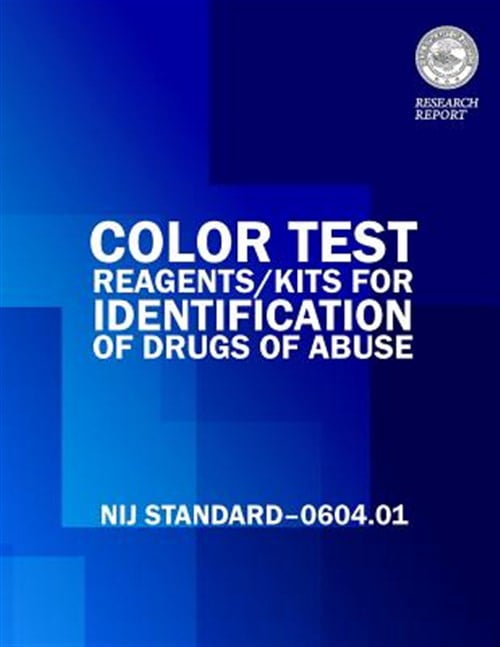Color Tests Reagents/Kits for Preliminary Identification of Drugs of ...