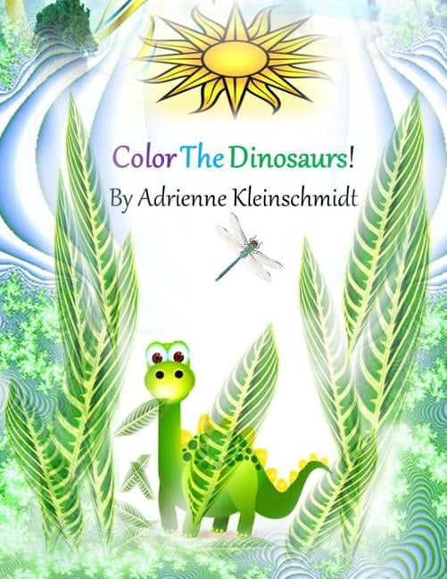 Color The Dinosaurs!, (Paperback)