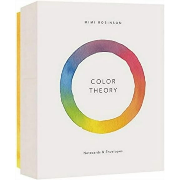Color Theory Notecards (12 notecards 6 designs, 12 envelopes in a keepsake box) (Cards)
