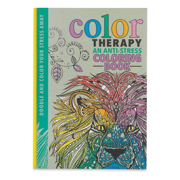 Color Therapy: An Anti-Stress Coloring Book (Hardcover)
