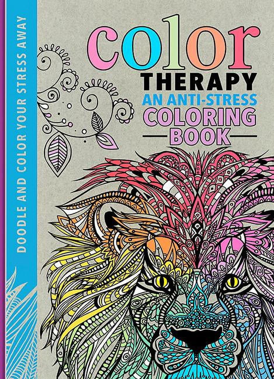 Anti Stress Adult Coloring Books vs Kids Coloring Books - Art