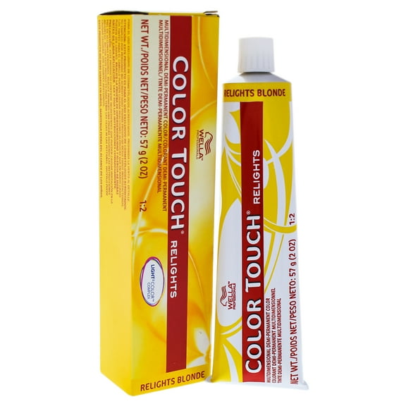 Color Touch Relights Demi-Permanent Color - 18 Ash Pearl by Wella for Unisex - 2 oz Hair Color