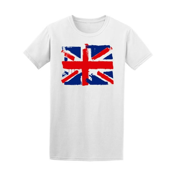 Color Uk Paint Flag T-Shirt Men -Image by Shutterstock, Male Small
