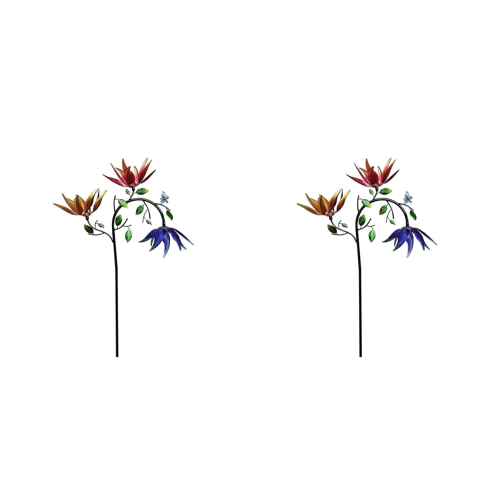 Color Vegetable Garden Markers Ceramic Property Markers Poles Garden