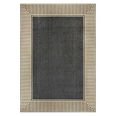nuLOOM Thigpen Contemporary Area Rug, 4' x 6', Dark Orange