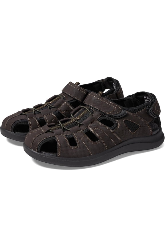 Rio Vista Men's Size 12 M, Fisherman Closed Toe Sandals, Brown