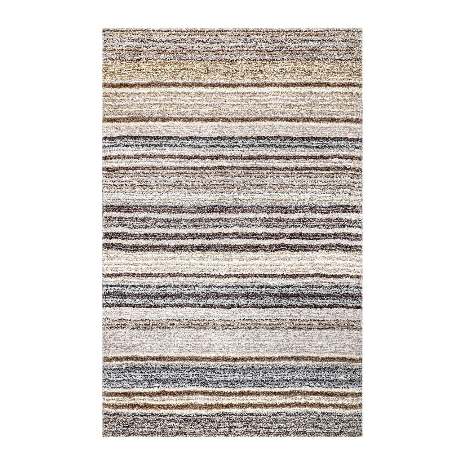 Thigpen Dark Orange Rectangular Synthetic Area Rug