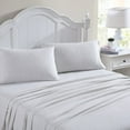 thumbnail image 1 of Laura Ashley Brushed Cotton Flannel Sheet Set Color: Gray Size: FULL SET, 1 of 9