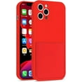 thumbnail image 1 of Color Wallet Phone Case Compatible with iPhone 11 Pro Max, Simple Design, Handmade Purse Protective Business Case Hard Back Covers (Red, iPhone 11 Pro Max), 1 of 7
