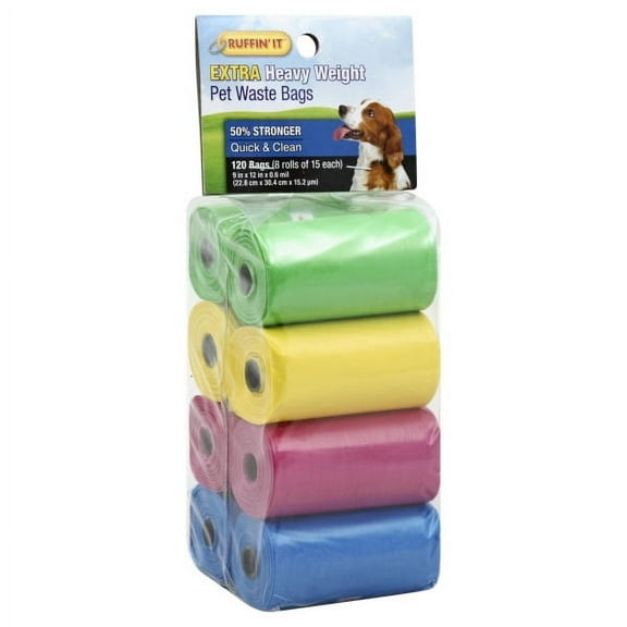 Color Waste Bag Refills, 8pk