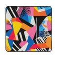 thumbnail image 1 of Color Wave Point Geometry Waterproof Picnic Blanket with Foldable Zipper, Suitable for Outdoor Use, Suitable for Travel, Camping, Beaches, Parks, Grasslands, Picnic Blanket Accessories, 1 of 7